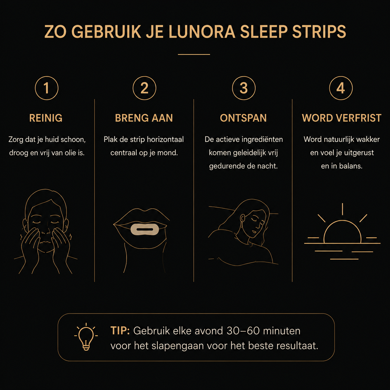 LUNORA Sleep Strips